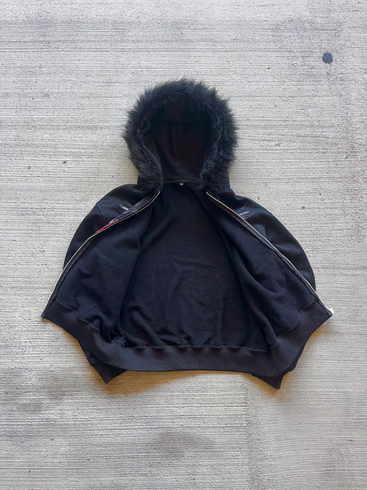 D3ATH Fur Hoodie