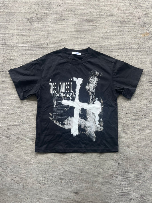 Free Yourself Black Tee (PRE-ORDER)