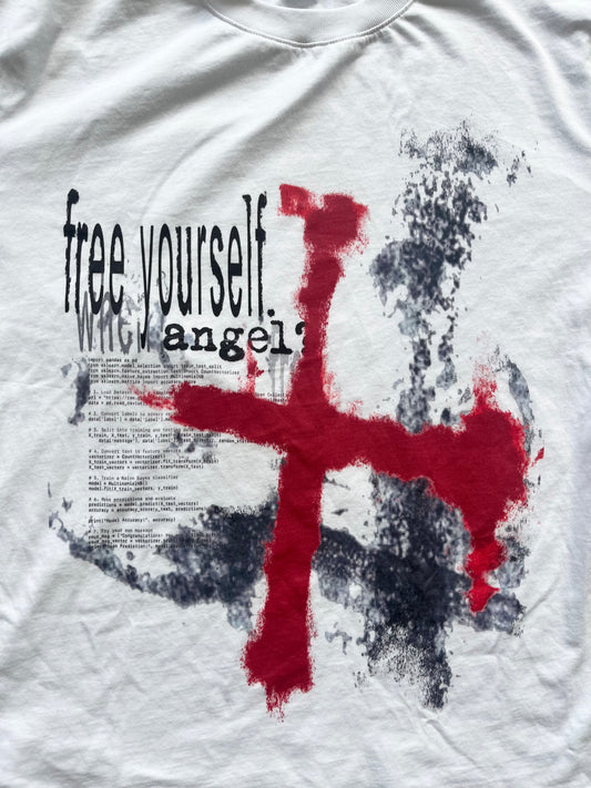 Free Yourself White Tee (PRE-ORDER)